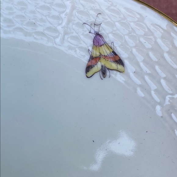 Herend Handpainted fruit and flora large tea cup and saucer plate. Antique - Picture 10 of 16